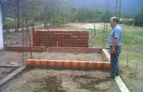 Obras de ampliación del puesto sanitario en El Arenal de Salvador Mazza