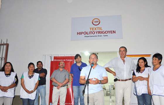 Un nuevo polo textil en Hipólito Yrigoyen generó 30 puestos laborales directos