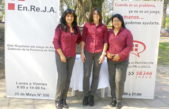 Campaña de concientización sobre la ludopatía en Rosario de la Frontera