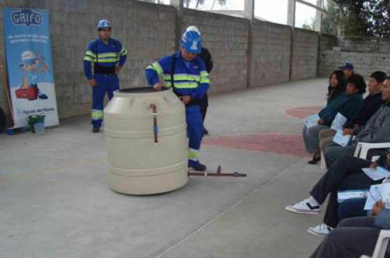 Aguas del Norte recorre hospitales evaluando indicadores
