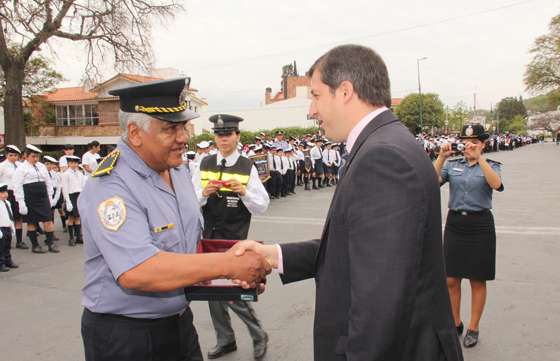 Más de 4 mil niños participaron del aniversario de la creación de los cuerpos infantiles de policía