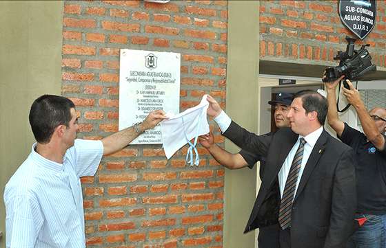 Aguas Blancas cuenta con un nuevo edificio para la subcomisaría
