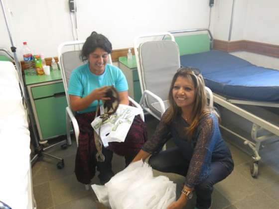 La Fundación Sara Olitte entregó obsequios en el Materno Infantil