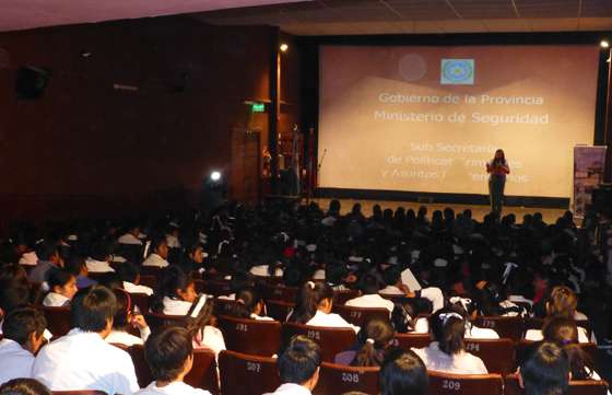 Estudiantes participaron de las jornadas de prevención en infecciones de transmisión sexual y drogas