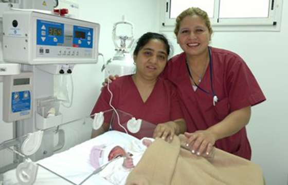 Nació el primer bebé en el hospital Papa Francisco
