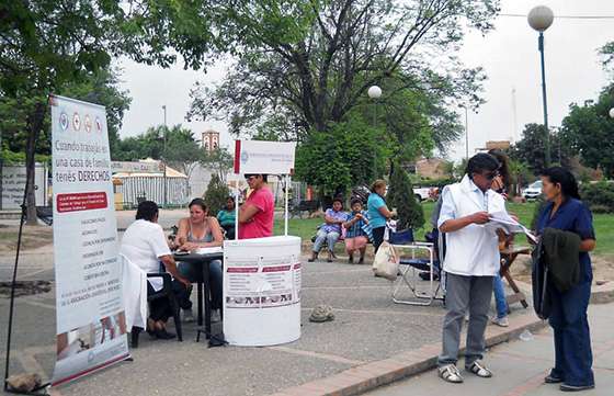 En Orán se asesoró a empleados de casas particulares