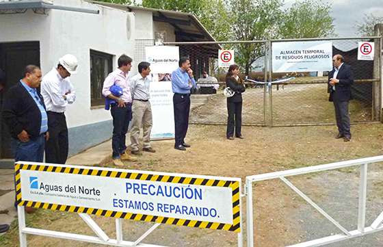 Se puso en funcionamiento el almacén temporal para residuos peligrosos
