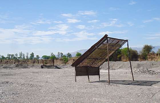 Minería inspeccionó canteras de áridos en los ríos Rosario, Arenales y Toro