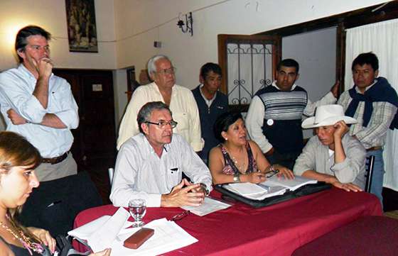Se formó la comisión directiva del Consorcio río Angastaco