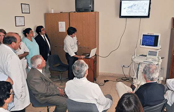 Nuevos ecógrafos para el hospital San Bernardo