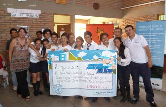 Mas 300 alumnos de Orán y Pichanal participaron de las jornadas de concientización de Aguas del Norte