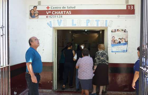 Se refaccionará el Centro de Salud de Villa Chartas
