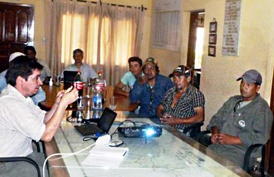 Capacitaron a operarios sobre manejo en distribución de riego