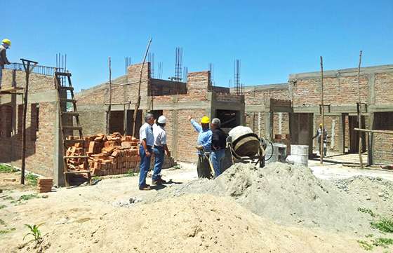 Avanza la obra del Centro de Salud para la comunidad Guaraní de Pichanal