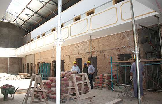 Con obras de restauración se recupera el emblemático hotel Termas