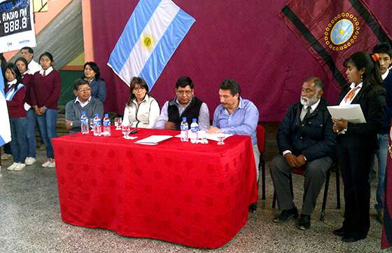 En San Antonio de los Cobres se realizará la cubierta para el polideportivo del colegio secundario