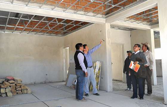 La obra del nuevo edificio para la comisaría de San Antonio de los Cobres está próxima a finalizar