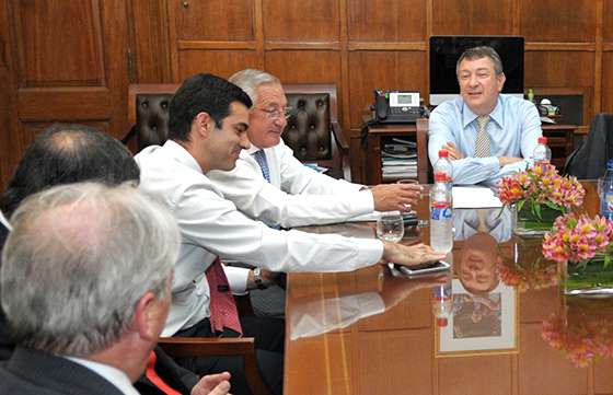 Urtubey analizó las economías regionales con el ministro de Agricultura de la Nación