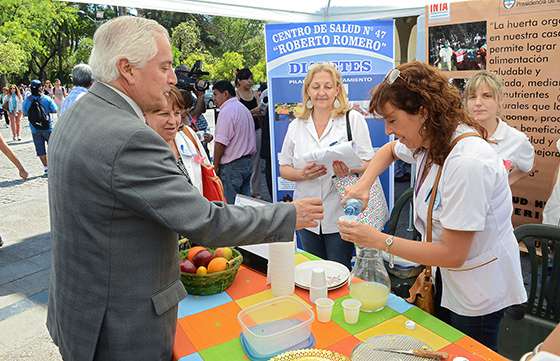 Funcionarios de Salud compartieron con la comunidad las actividades por el Día Mundial de la Diabetes