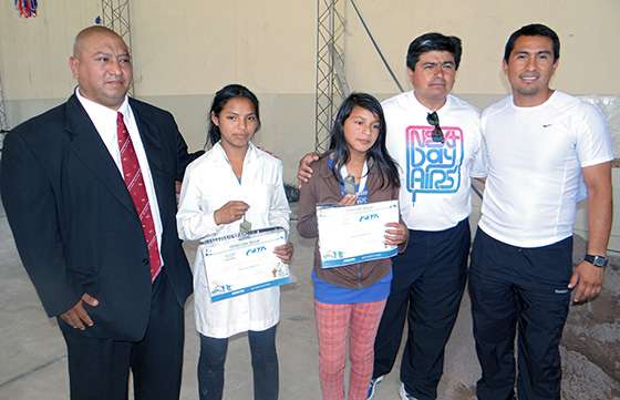 Reconocimiento a deportistas que participaron en los Juegos Evita