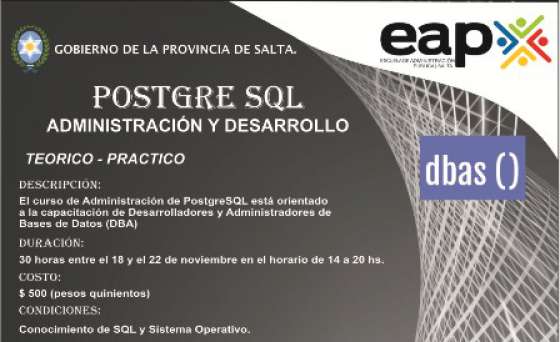 La EAP inició curso de posgrado