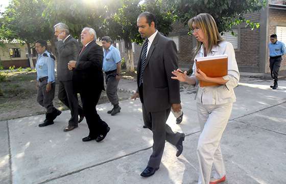 Miembros de la Corte de Justicia visitaron el penal penitenciario de villa Las Rosas