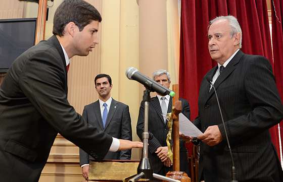 El Gobernador participó en la jura de los legisladores provinciales electos
