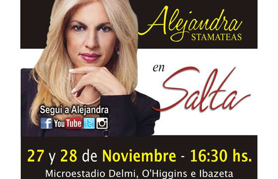 Conferencia de Alejandra Stamateas en Salta