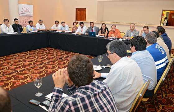 Última reunión en Salta de la Gira Dakar