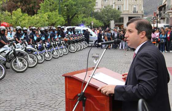 El Gobierno entregó 75 motocicletas a la Policía de Salta