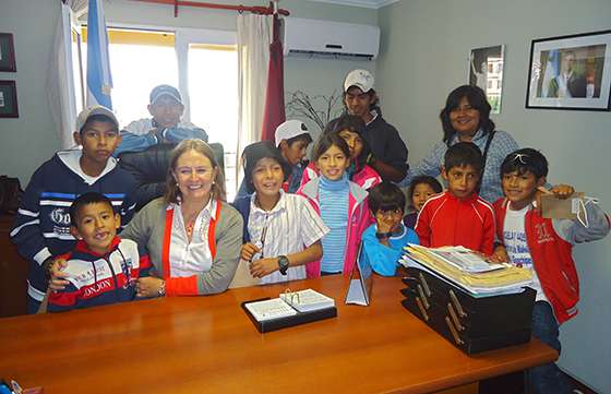 Alumnos de la escuela rural del paraje Las Juntas visitaron el Ministerio de Justicia
