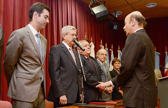 Urtubey participó en el acto de jura de Ernesto Samsón como juez de la Corte