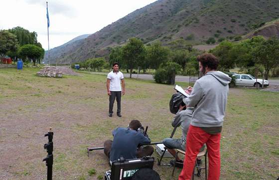 El canal Encuentro filmó un programa con alumnos del paraje Agua Negra