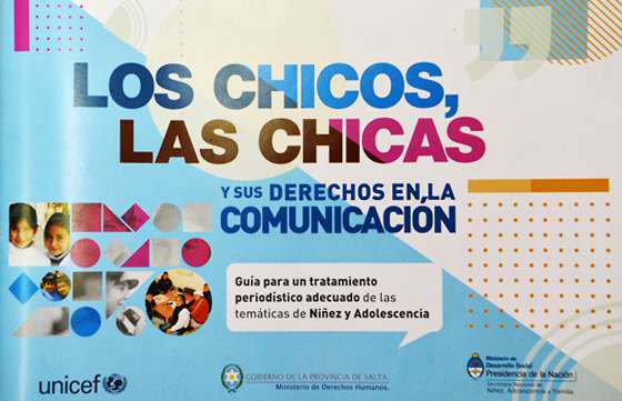 Será presentada en Buenos Aires la Guía sobre tratamiento periodístico de la niñez en los medios
