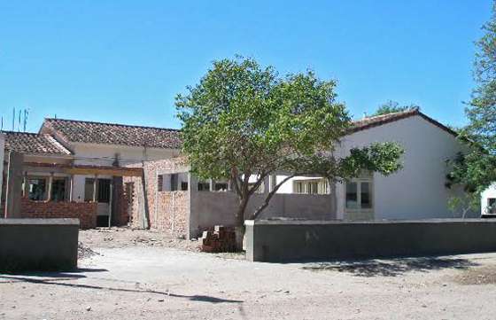La Provincia continúa con la ampliación del hospital de Joaquín V. González