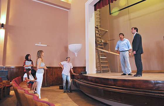 Próximamente se inaugurará el restaurado cine del Hogar Escuela