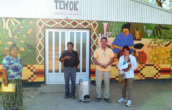 Comunidades de la cuenca del Pilcomayo recibió braseros optimizados y cocinas solares