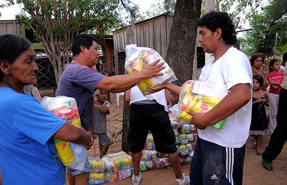 ‪La Provincia sostiene el trabajo en Embarcación para normalizar la situación 