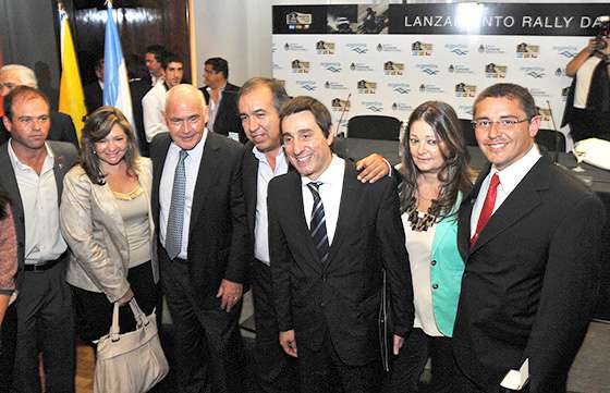 El ministro Ovejero participó del lanzamiento oficial para Argentina del Dakar 2014