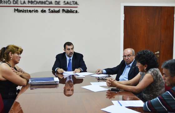 El Ministro de Salud recibió a referentes de la Asociación de Trabajadores del Estado