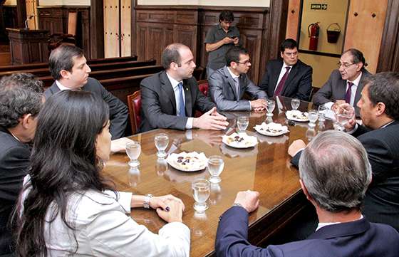 Ministros del Ejecutivo coordinaron acciones con la Cámara Federal de Apelaciones