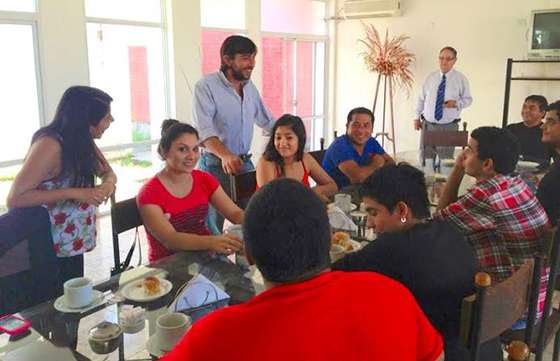 El Ministerio de Trabajo agasajó a jóvenes de Morillo