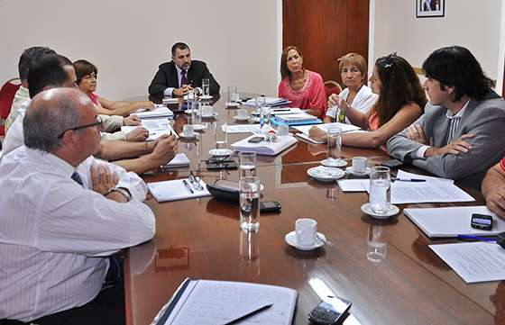 Se reunió el  gabinete de Salud