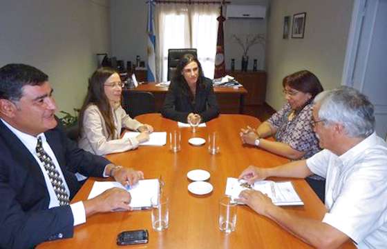 La ministra de Justicia recibió a representantes de la asociación PAVICEI