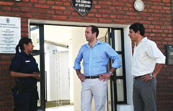 El Ministro de Seguridad recorrió dependencias del Valle de Lerma