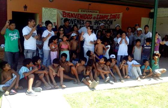 Consejos juveniles realizaron un campamento de integración