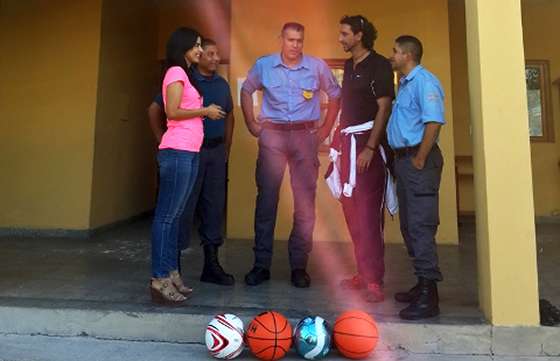 Cansino visitó el Centro de Atención a Jóvenes en Conflicto con la Ley Penal