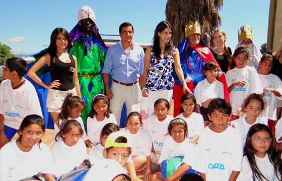 Llegaron los Reyes a la Colonia de la Secretaría de Deportes