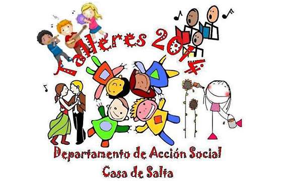 Convocatoria a participar en talleres que se dictarán en Casa de Salta