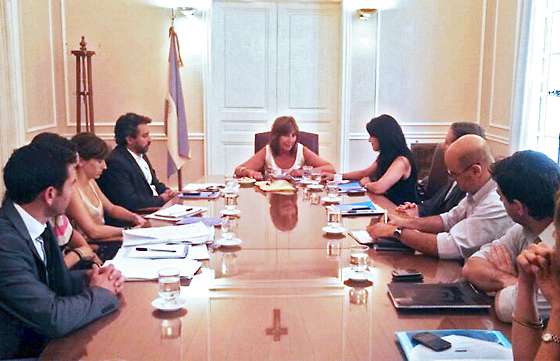 Nación y Provincia analizaron informe sobre los lotes 55 y 14